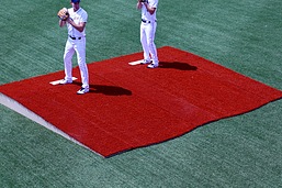 Double Bullpen with 2 Pitcher's